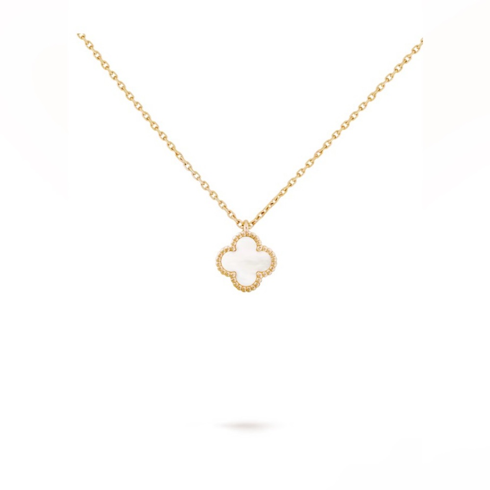 Van Cleef and Arpels Sweet Alhambra, white mother of pearl